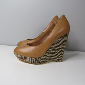 Ted Baker London Brandley Leather Wedge Shoe